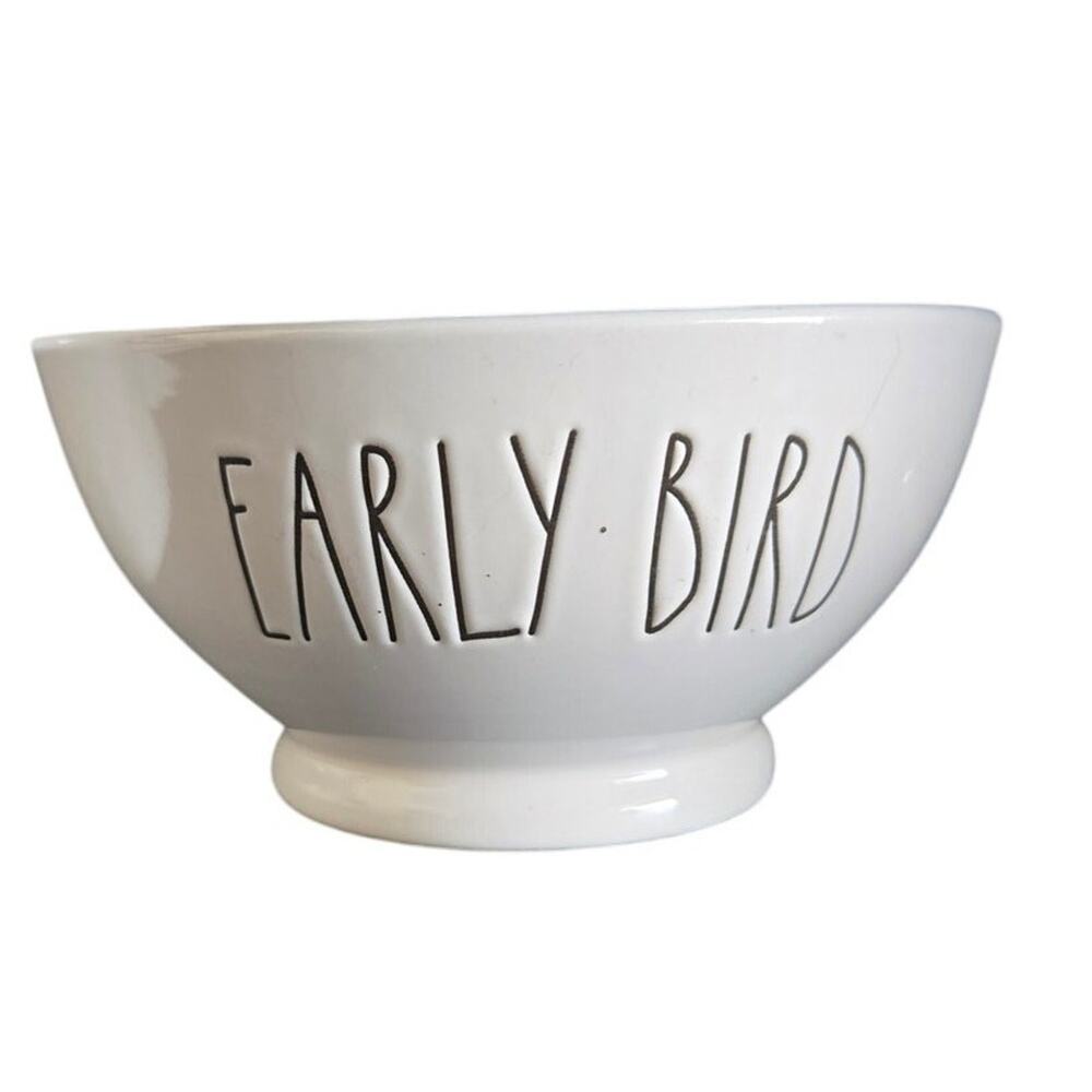 Rae Dunn EARLY BIRD Ceramic Bowl - Artisan Collection by Magenta (USED)